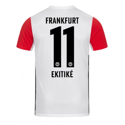 Pánský Fotbalový dres Eintracht Frankfurt Hugo Ekitike #11 2024-25 Domácí Krátký Rukáv